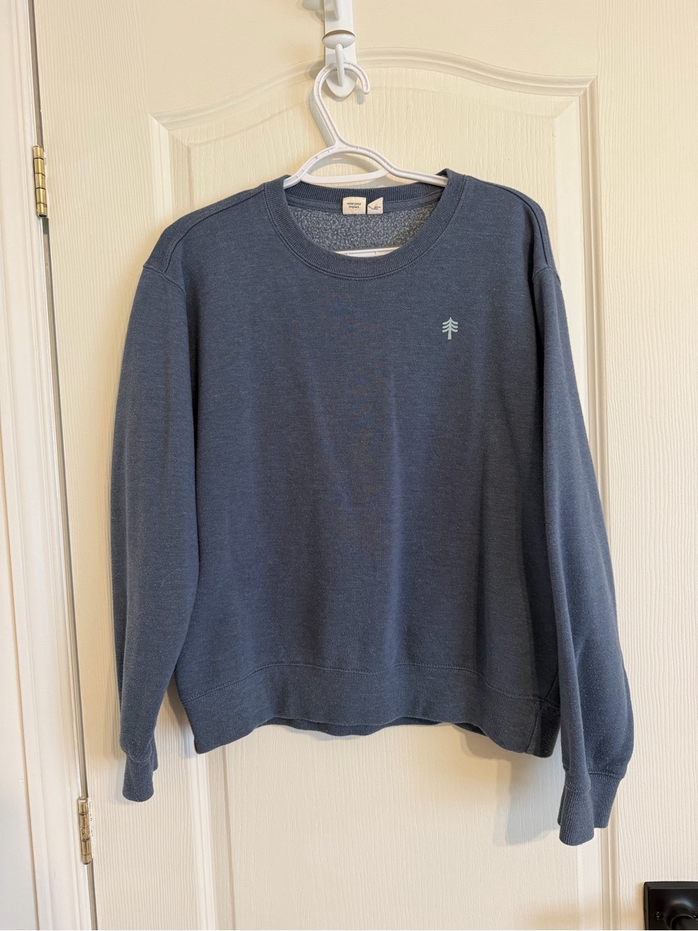 Women Crewneck Sweatshirt - Blue